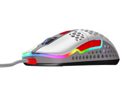 Cherry XTRFY M42 optički RGB igraći miš, 16000 cpi, USB, retro