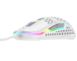 Cherry XTRFY M42 optički RGB igraći miš, 16000 cpi, USB, bijeli